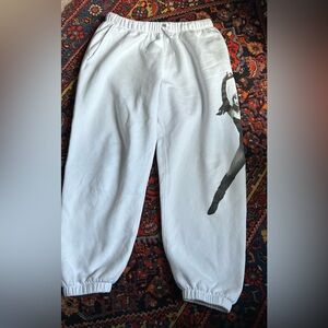 Taylor Swift White Kids Sweatpants with Black Graphic